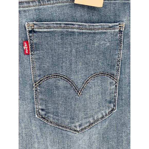 Levi’s Jeans 711 Women Plus Size 24 Blue‎ Skinny Mid Rise Brand New - Picture 6 of 12
